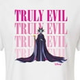 thumbnail image 3 of Disney Villains - Truly Evil Maleficent - Juniors Cropped Cotton Blend T-Shirt, 3 of 5