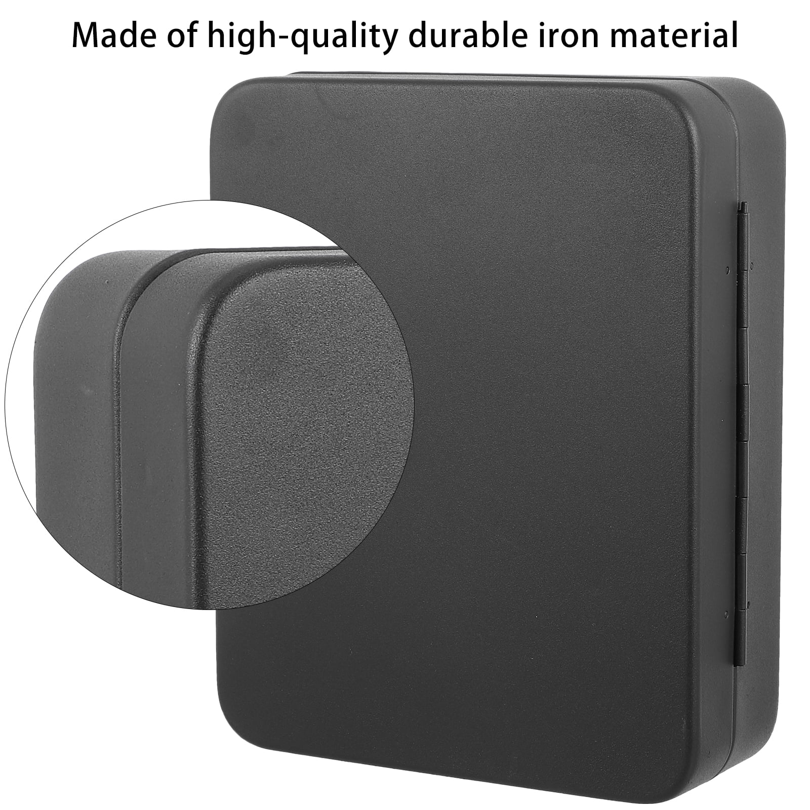 Raindrops 1 Set Wall Mounted Key Box Household Key Lock Box Keys 48 Slots Security Cabinet
