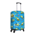 thumbnail image 3 of Easygdp Cute Car Cartoon Double-Sided Printed Elastic Suitcase Protective Cover,Invisible Zipper, Business Trip Luggage Cases,Washable And Resistant To Falling -X-Large, 3 of 9
