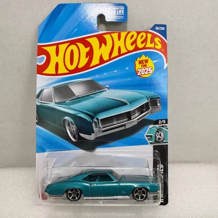 HOT WHEELS ‘66 BUICK RIVIERA HW MODIFIED 2/5 TURQUOISE MIST NEW FOR 2025
