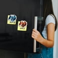 thumbnail image 5 of WIRESTER 2pcs Acrylic Fridge Magnet for Home Office Classroom Acrylic Magnets to Stick on Computer, Fridge, Dryer, Lockers - Blue Dragon & Fire Breathing Dragon, 5 of 7