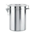 thumbnail image 2 of HEVIRGO Airtight Stainless Steel Jar Canister Coffee Flour Sugar Tea Container Holder, 2 of 8