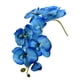 thumbnail image 1 of Simulación de una Sola Rama 8 Orquídeas Pequeñas Decoración Interior Flores de Simulación Flores Falsas de Plástico Flores Artesanales Azul ANGGREK Otros, 1 of 5