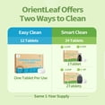 thumbnail image 2 of OrientLeaf Garbage Disposal Cleaner, Lemon Scent Sink Disposal Odor Deodorizer for Hiden Grease, Limescale and Minerals Remove Suitable for All Waste Disposals, 15g ×24 Tablets, 2 of 7