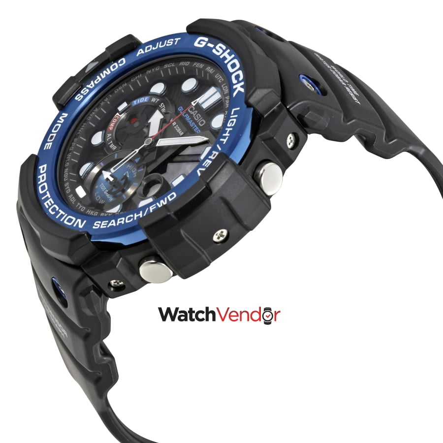 Casio G Shock Gulfmaster Tide Blue Men s Watch GN1000B 1A Walmart