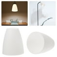 thumbnail image 3 of SHISUYAN 4Pcs Simple Plastic Lampshade Chandelier Lamp Shade for Home White, 3 of 8