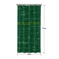 thumbnail image 5 of Math Equations Science Terms Green Pattern Shower Curtain 36"x72" ,Bathroom Decorative Shower Curtains Set with 12 Hooks,Modern Waterproof Washable Shower Curtain, 5 of 6