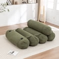 thumbnail image 3 of Jopath Adjustable Floor Sofa, Corduroy Lazy Sofa with Adjustable Straps for Versatile Configurations Multi-Person Leisure Chair for Living Room Bedroom Green, 3 of 8