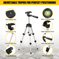 thumbnail image 3 of GloBest Laser Level with Tripod, 100ft/30m, IP54 Waterproof, Green Beam, with 360° Rotable Magnetic Bracket, Carry Pouch and 2 AA Batteries, 3 of 9