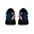 thumbnail image 4 of Anzac Day Animals in War Purple Poppy AuStalian Shoes Sneakers Black Size 10.5, 4 of 7
