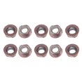 thumbnail image 1 of 10Pcs Round Carbide Inserts Cutters for DIY CNC Lathe Wood Turning Bronze Carbide Coating(RPMT1204MOE-TT ), 1 of 4