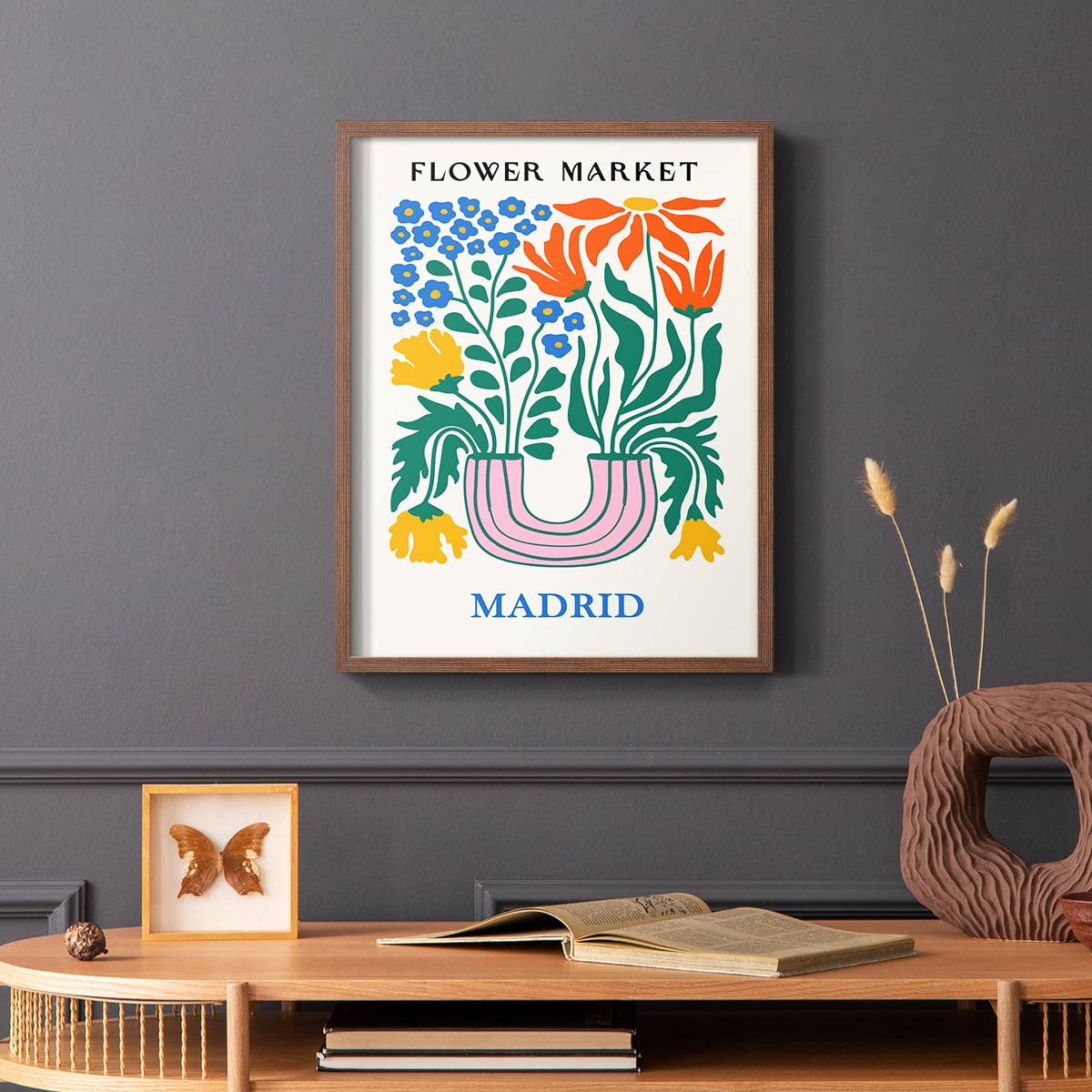Matisse X Framed Print - Solid Wood