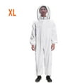 thumbnail image 3 of Kenally Traje de apicultura súper grueso, velo de esgrima plegable, mono de talla L, traje de protección de abejas, delantal con cremallera frontal Jardín y Patio Numero 3 Kenally TO005288-03, 3 of 4