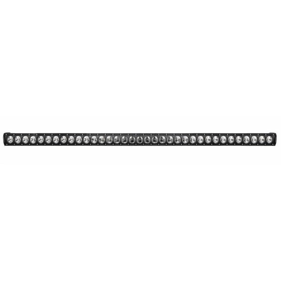 Rigid Barre Lumineuse 450613 Revolve; Ampoule LED; 50 Pouces; Ampoule LED Blanche; Faisceau Spot et Projecteur; 25410 Lumens Bruts; Lentille Claire; Boîtier en Aluminium Noir