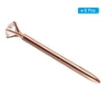 thumbnail image 3 of Uxcell Black Ink Ballpoint Pen Crystal Diamond Twist Metal Pen 1.0mm Medium Point Style 1, Rose Gold 6 Pack, 3 of 5