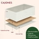 thumbnail image 4 of Comoda Cajonera Houzer 4 Cajones Tela Estructura Acero MDF, 4 of 10