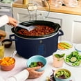 thumbnail image 4 of Beautiful 6 Qt Programmable Slow Cooker, Starry Night Blue by Drew Barrymore, 4 of 12