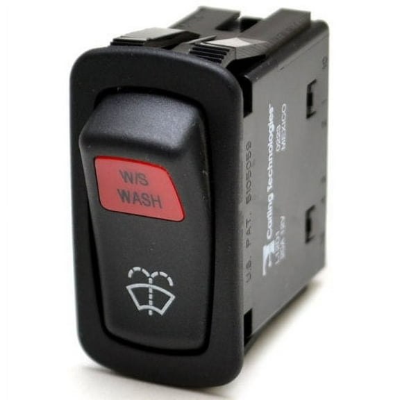 Carling Momentary Boat Rocker Switch | Windshield Washer 4 Spade 12V