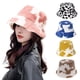 thumbnail image 2 of Sombreros De Cubo De Felpa Con Estampado De Vaca Para Otoño E Invierno, Sombrero Cálido Para Exteriores Con Cuerda Ajustable, Sombrero De Pescador Unisex Para Lavabo Inevent AP006287-03, 2 of 6