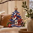 thumbnail image 2 of Clearance Gunhay United States 250th Anniversary Ornament, 250th Anniversary USA Christmas Tree Ornament, 250 Patriotic American Flag Christmas Ornaments, Hanging Decor for Patriotic Collectors, 2 of 7