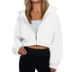 thumbnail image 3 of Ropa para mujer,Sudadera con capucha de polar para mujer, sudadera de manga larga, chaqueta informal de poliéster, ligera y cómoda para usar en casa, sopatenor, 3 of 9