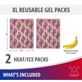 thumbnail image 3 of HAWWWY XL 2-Pack Cactus Gel Hot Col Gel Packs Ice Packs Heat Pads, 3 of 3