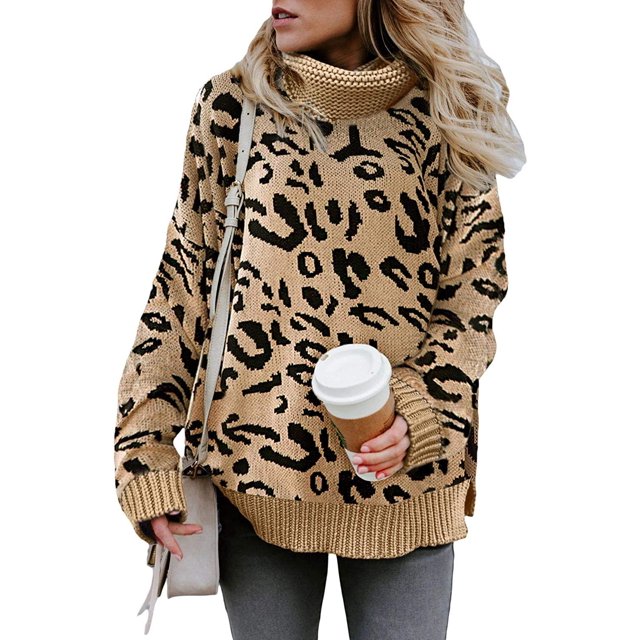 Womens Color Block Leopard T Shirts Casual Striped Long Sleeve Tunic Tops