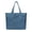 Blue, variant on Water Resistant Nylon Tote Bag for Women, Travel Shoulder Bag Handbag With Zipper