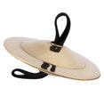 thumbnail image 2 of HURRISE Belly Dance Finger Cymbal Brass Zills Musical Instrument Dancing Accessory One Pair, Dancing Cymbal, Brass Finger Cymbal, 2 of 8