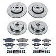 thumbnail image 3 of PowerStop Front and Rear Z23 Evolution Sport Carbon-Fiber Ceramic Brake Pad and Drilled & Slotted Rotor Kit Fits: DODGE JEEP Select Models K5955, 3 of 10