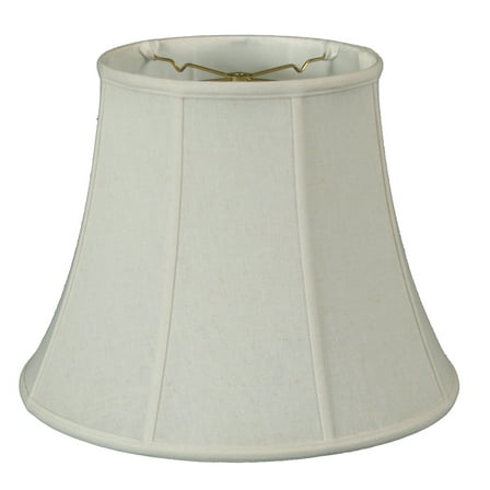 Royal Designs 14" Modified Bell Lamp Shade Linen White