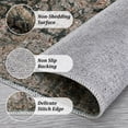 thumbnail image 3 of HOMERRY Boho Area Rug 4' x 6' Floral Rugs for Living Room Vintage Floor Cover, Black, 3 of 6