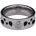 thumbnail image 2 of Clown Tungsten Carbide Ring, 2 of 9