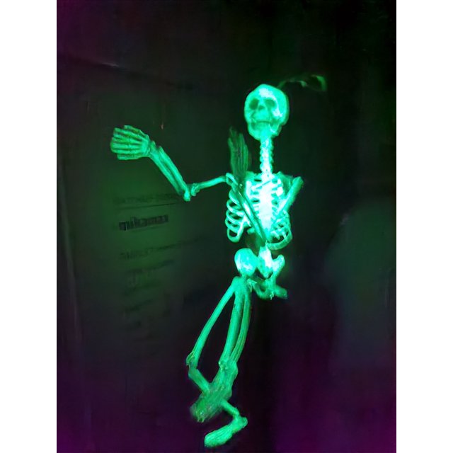 1 pieza de arreglo luminoso de escena temática de Halloween de 40cm/15,7