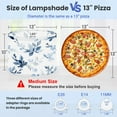 thumbnail image 2 of Lampshades 2 Pack floral blue flowers white hand painted watercolor 13"x13"x10" Light Shade for Table Lamps Floor Lamps Drum Lamp Shades Lampshade Replacement Easy Assembly, 2 of 8