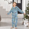 thumbnail image 6 of Vzayyk 4T-14Y Size Aviliable Cozy One-Piece Footless Sleeper Pajama Seamless Pattern, 6 of 8