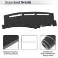 thumbnail image 2 of Unique Bargains Dash Cover for Chevy Silverado 1999-2006 Non-Slip Dashboard Carpet Mat Polyester Silicone Gray, 2 of 6
