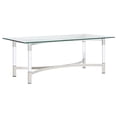 thumbnail image 4 of SAFAVIEH Couture Letty Glam Acrylic Coffee Table, Silver, 4 of 9