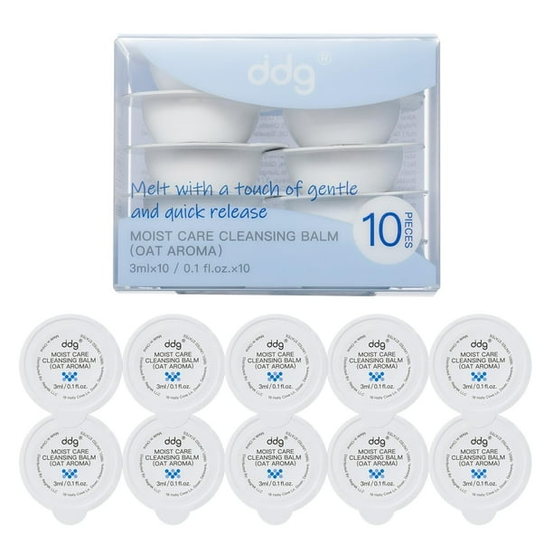 Bálsamo desmaquillante ddg Travel, tamaño 3 ml (paquete de 10), sensible