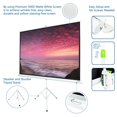 thumbnail image 4 of Zimtown 100" 4:3 Projection Projector Screen Home HD Movie Manual Pull Up Stand Tripod, 4 of 8