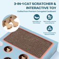 thumbnail image 3 of Juguete de rompecabezas 3 en 1 Cat Play Scratch PAWISE Indoor Fun, 3 of 7