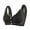 Black, variant on Cathalem Bras for Large Breasts Sports Bra Bralettes with Support Workout Tops Wireless Bra,Pink L