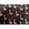 thumbnail image 4 of oneOone Cotton Silk Gray Fabric Sheep & Candy Stick Cartoon Sewing Material Print Fabric By The Yard 42 Inch Wide, 4 of 4