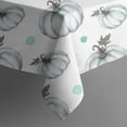 thumbnail image 5 of Fall Pumpkin Square Tablecloth,Waterproof Square Table Cover,Wipeable Spillproof Washable Table Cover for Home Kitchen Party Decor 60"x60"(152x152cm), 5 of 6