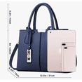 thumbnail image 2 of Bolso Xtellar Para Impermeable Elegante Dama Viaje Para Laptop Color Azul, 2 of 3