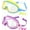 Yellow Blue&mirrored Pink, variant on Rantizon Swim Goggles 2 Pack, Wide View Anti Fog&UV Swimming Goggles for Audlt, No Leaking Pool Accessories for Men Women Kid