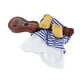 thumbnail image 2 of Ropa De Cosplay Para Perros, Suave, Linda, Encantadora Estrella, Verano, Diseño Simple, Guitarrista, Jugador, Disfraz De Guitarra Para Mascotas Para Gatos Para Fiesta, 2 of 5