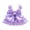 Purple, variant on Pet Clothes Dog Dress for Small Dogs and Cats - Bow Design Wedding Outfit for Puppies Tutu Skirt Summer for Pet Girls Cute Doggy Dress