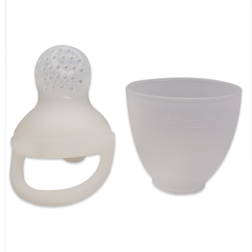 Lulyboo Infant Fresh Fruit and Vegetables Self Feeder, White