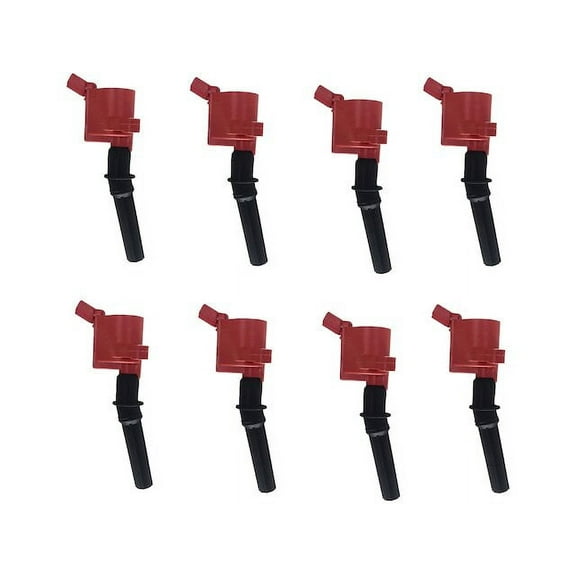 Ignition Coil Kit - Compatible with 1997 - 2002 Ford E-250 Econoline 5.4L V8 1998 1999 2000 2001